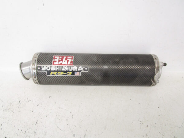 00 Suzuki GSXR600 Yoshimura Carbon RS-3 Slip On Muffler Exhaust Slip On