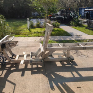 11 Polaris Gem EL Electric Golf Cart Main Frame Chassis STRAIGHT BOS