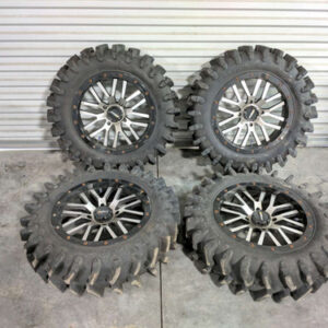 20-24 Kawasaki KRX KRF Teryx 1000 SYSTEM 3 Wheel Rim STRAIGHT W/ Tires 35 x 9-20