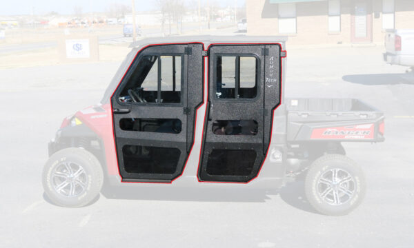 2013-19 Fits Polaris Ranger Crew XP 900 Steel Doors Only for Cab Enclosure
