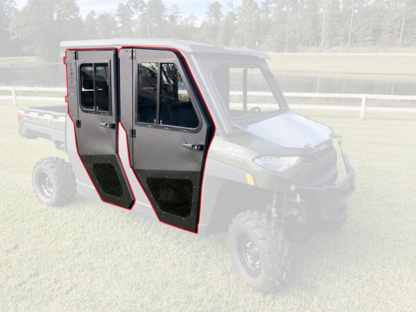 2015-20 for Bobcat 3400XL 3400 XL Diesel Crew Steel Doors Only for Cab Enclosure