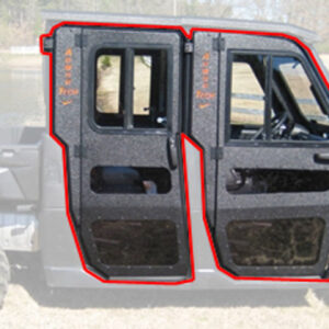 2017-18 fits Polaris Ranger Crew XP 1000 Steel Doors Only for Cab Enclosure