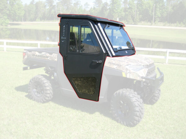 AllSteel Complete Cab Enclosure System Door for Polaris 2017 Ranger 1000 Diesel