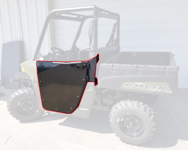 Rival Half Doors fits Polaris 2015 16 17 18 19 20 2021 Ranger 570 FS Square Tube