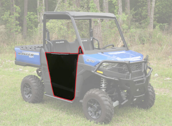 Rival Half Doors fits Polaris 2022-2025 Ranger SP 570