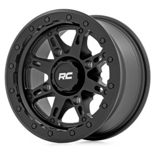 Rough Country 94 Series Wheel | UTV | Matte Black | 14x7 | 4-137 | +10mm