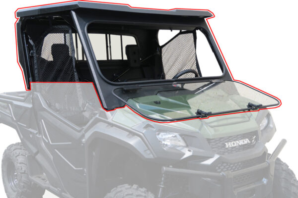 Steel Complete Cab Enclosure System NoDoor 22-24 for Honda Pioneer SXS1000 3Seat