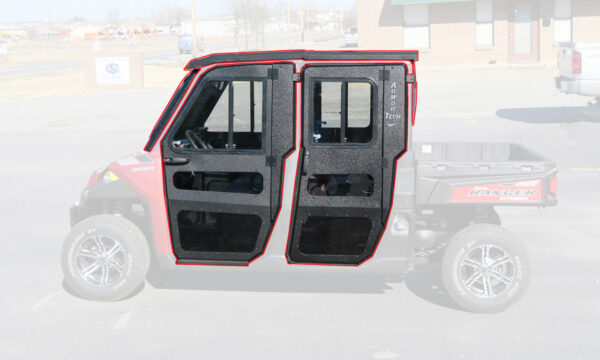 Steel Complete Cab Enclosure System w/ Door 13-19 for Polaris Ranger Crew 900 XP