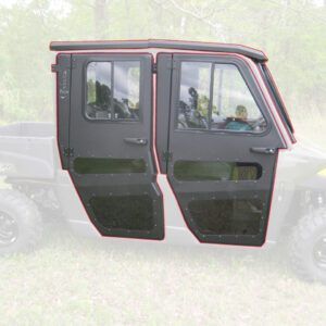 Steel Complete Cab Enclosure System w/Door for Polaris Ranger Crew XP570 Full