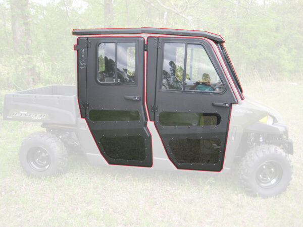 Steel Complete Cab Enclosure System w/Door for Polaris Ranger Crew XP570 Full