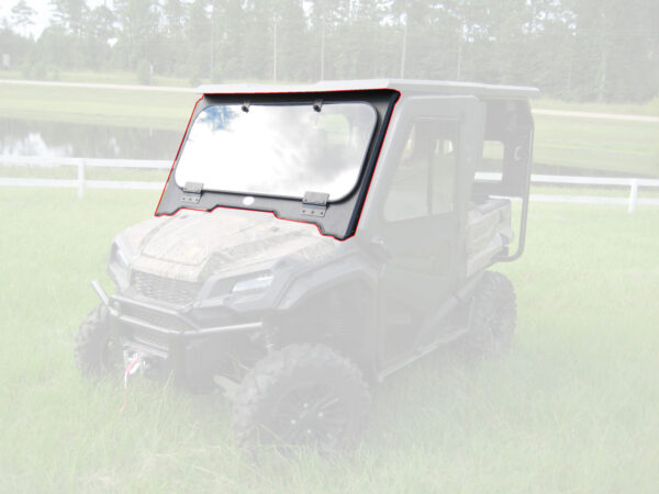 Steel Folddown Windshield Only 22-24 for Honda Pioneer SXS 1000 3 5 Seat Cab Enc
