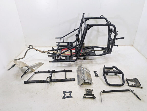2018 Polaris RZR XP 1000 Trail Rock Straight Main Frame Chassis With Clean Ohio Title - 1022402-458 - Image 2