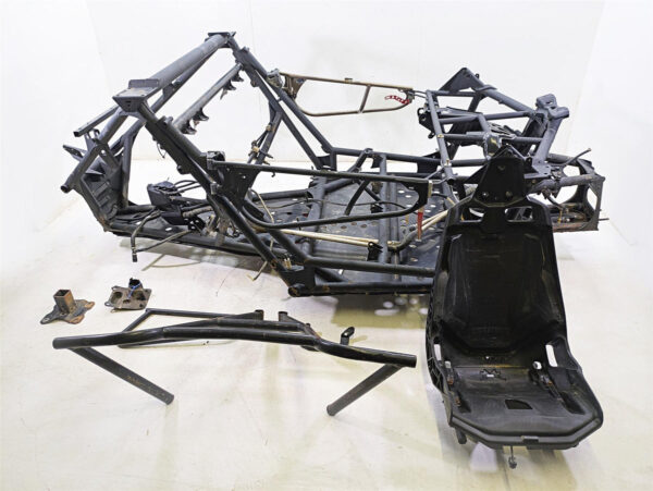 2020 Can Am Maverick X3 Turbo R STD Straight Main Frame Chassis with Clean Indiana Title - - Read 705208031 - Image 2
