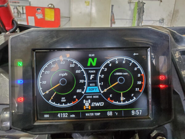 2021 Kawasaki Teryx KRX KRF 1000 Speedometer Gauges Instrument - 4k 25031-0971 - Image 3