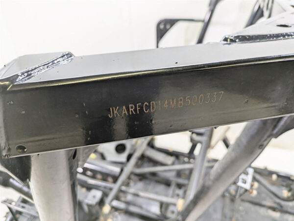 2021 Kawasaki Teryx KRX KRF 1000 Straight Main Frame Chassis With Clean Texas Title - READ - Image 3